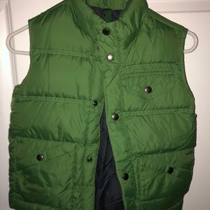 Green Puffer Vest